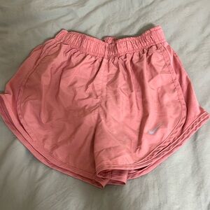 pink nike shorts